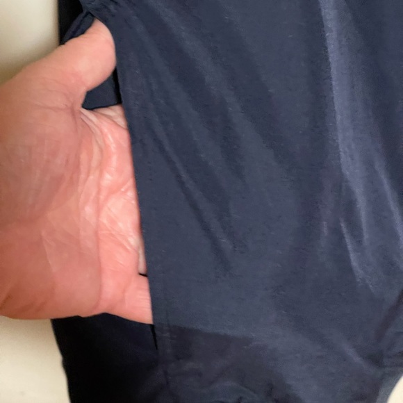 Acuity Mens XXL V-Neck Navy Blue Pullover Windbreaker Shirt Golf Jacket - Picture 2 of 8